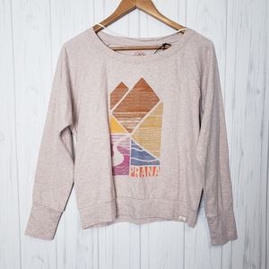 NWOT PRANA Graphic Long Sleeve Tee